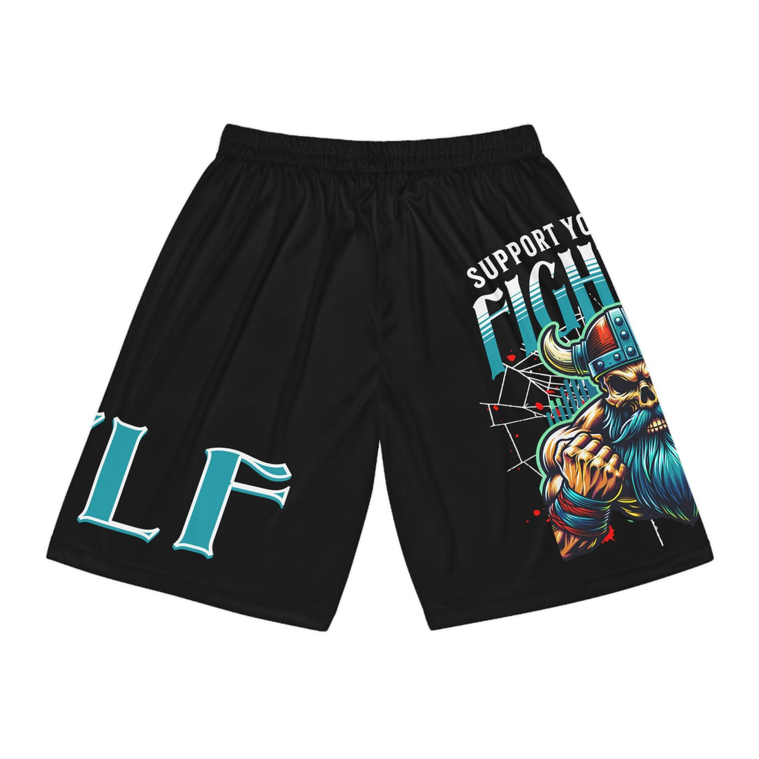 Printify All Over Prints Viking workout out shorts
